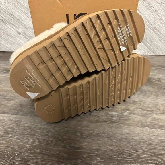 UGG | Nita Platform Ultra Mini Bootie Slippers Chestnut New In Box - Picture 8 of 10